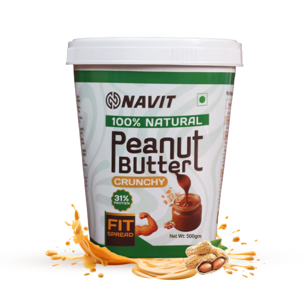 Natural Crunchy Peanut Butter 500 GM