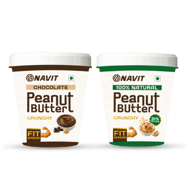 CHOCOLATE CRUNCHY & NATURAL CRUNCHY (500GM X 2)